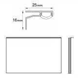 Lichtspiegel, opt. mit Ablage - Speyer