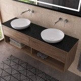 Granit schwarz poliert Nero Luanda 2 cm