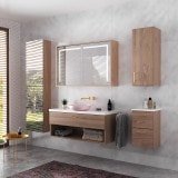 Bad Spiegelschrank mit Schiebetüren nach Maß - Maas 1 Bad Spiegelschrank mit Schiebetüren nach Maß - Maas 1