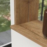 LED Spiegel mit Rahmen - Madera 1