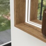 Lichtspiegel mit Holzrahmen - Madera 4