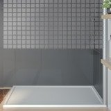 Walk-in Dusche Glas Seitenwand nach Maß CARRE 1T