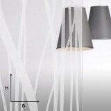 Madras® Fili Maté 8 mm Ornamentglas