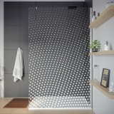 Design Glaswand Dusche mit Motiv DOT 1T