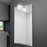 Spiegel mit LED Kristall-Leuchte - Nürnberg Spiegel mit LED Kristall-Leuchte - Nürnberg