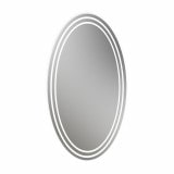 Ovaler Spiegel mit Licht F632L4O
