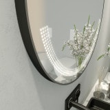 Runder Badspiegel mit Rahmen und Beleuchtung OPHELIA 2