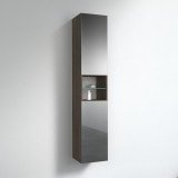 Wandschrank Bad, Spiegelschrank mit Regal BHS004