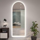 LED Badspiegel mit Rundbogen F642L4B