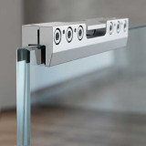 Schiebetür schwarz lackiert Industrial Design FRAMEL 20/GF SATINATO