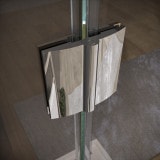 Dusche Nischentür Glas mit Satinierung FORRADO 5/104