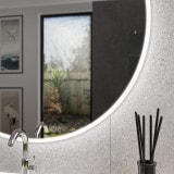 Runder LED Spiegel Smart Home KNX/Dali - HELENA SH