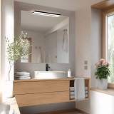 Spiegel mit Leuchte Pandora