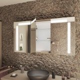 Badezimmer Spiegelschrank LED Auf-/Unterputz - DETROIT Badezimmer Spiegelschrank LED Auf-/Unterputz - DETROIT