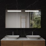 Aluminium Spiegelschrank mit Licht - Altmühl Aluminium Spiegelschrank mit Licht - Altmühl