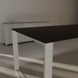 Schwarze Tischplatte 19 mm, Esstisch-/ Schreibtischplatte