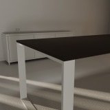 Schwarze Tischplatte 19 mm, Esstisch-/ Schreibtischplatte Schwarze Tischplatte 19 mm, Esstisch-/ Schreibtischplatte
