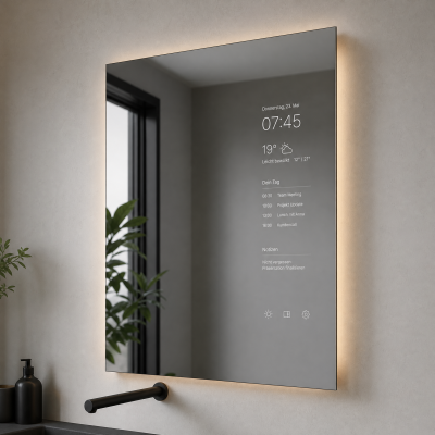 Pilkington MirroView - Smart-Mirror Touchscreen & TV Glas, 6mm