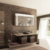 Badezimmer Spiegelschrank LED Auf-/Unterputz - DETROIT Badezimmer Spiegelschrank LED Auf-/Unterputz - DETROIT
