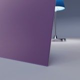 Lila / Violett lackiertes ESG Glas SATINATO 4mm Lila / Violett lackiertes ESG Glas SATINATO 4mm