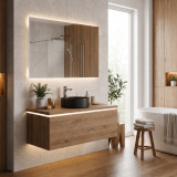 Wandspiegel Bad - Mirka M56L2H