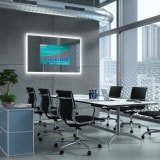 Spiegel mit Fernseher - NEW YORK ECO