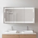 Spiegelschrank auf Maß aus schwarzem Aluminium - Ruhr/Schwarz Spiegelschrank auf Maß aus schwarzem Aluminium - Ruhr/Schwarz