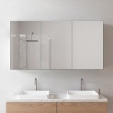 Badspiegelschrank aus Aluminium - Weser Badspiegelschrank aus Aluminium - Weser