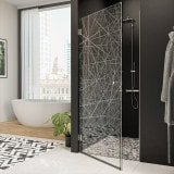 Glastür für die Dusche mit Dekor DESIGN 2/101 Glastür für die Dusche mit Dekor DESIGN 2/101