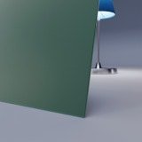 Grün lackiertes ESG Glas SATINATO 4mm Grün lackiertes ESG Glas SATINATO 4mm