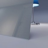 Grau lackiertes ESG Glas nach Maß 4mm Grau lackiertes ESG Glas nach Maß 4mm