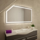 LED Badspiegel mit Dachschräge - Yanagod