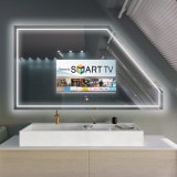 Spiegel mit Fernseher - AURORA ECO DS