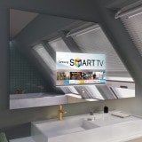 Spiegel mit Fernseher für Dachschräge - Unbeleuchtet CLEAR DS