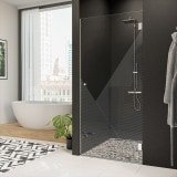 Duschtür Echtglas mit Motiv DESIGN 3/101 Duschtür Echtglas mit Motiv DESIGN 3/101
