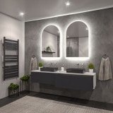 LED Badspiegel mit Rundbogen F642L4B