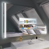 Badspiegel mit TV für Dachschrägen - HANNAH DS