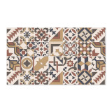 Küchenrückwand ESG Glas 6mm mit keramischen Farbdruck VINTAGE TILE 2 Küchenrückwand ESG Glas 6mm mit keramischen Farbdruck VINTAGE TILE 2