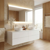 Doppelwaschtisch Unterschrank nach Maß - Sylt 08A