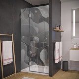 Duschtür nach Maß aus Glas DESIGN 4/104 Duschtür nach Maß aus Glas DESIGN 4/104