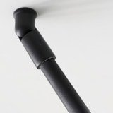 Wandanschluss schwarz 180° verstellbar für Ø 12 mm Stabistange geeignet Wandanschluss schwarz 180° verstellbar für Ø 12 mm Stabistange geeignet