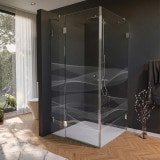 Glas Duschkabine Tür seitlich mit Dekor ARRAY 2/210 Glas Duschkabine Tür seitlich mit Dekor ARRAY 2/210