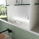 Bad Spiegelschrank mit Schiebetüren und Regalen - Maas 2