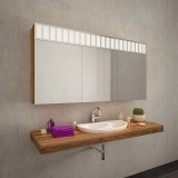 Spiegelschrank fürs Bad, doppelt verspiegelt - MADRID
