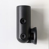 Wandanschluss schwarz 180° verstellbar für Ø 12 mm Stabistange geeignet Wandanschluss schwarz 180° verstellbar für Ø 12 mm Stabistange geeignet